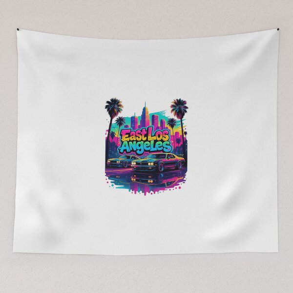 Item preview, East LA Lowrider Sunset – Neon Chicano Vibes designed and sold by Sweet Dreams & Fantasia.
