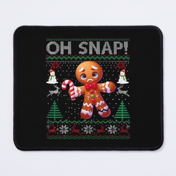 Item preview, Gingerbread Man Cookie Ugly 	 Oh Snap Christmas Family designed and sold by ChantelNicole.