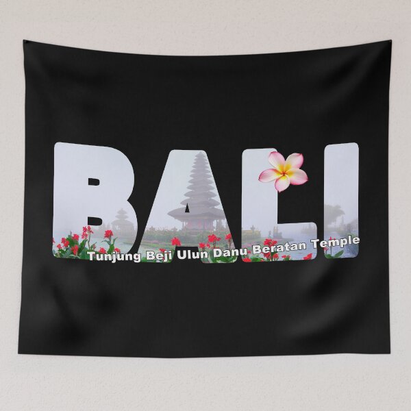 Item preview, BALI Tunjung Beji Ulun Danu Beratan Temple - Full Fog Mystical designed and sold by Adam Gormley.