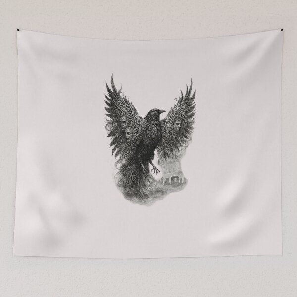 Item preview, The Morrígan’s Flight – Voices of the Fallen designed and sold by CelticSoulShop.