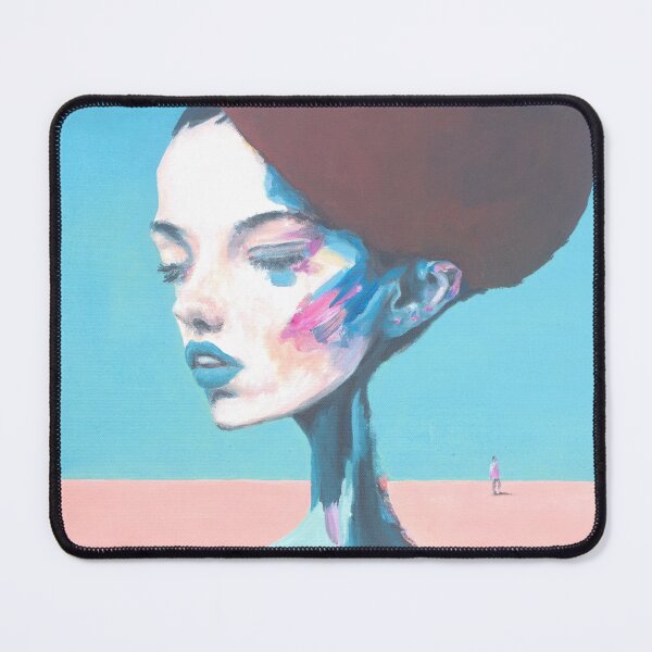 Item preview, A contemporary character portrait painting Chocolate beret designed and sold by andesign101.