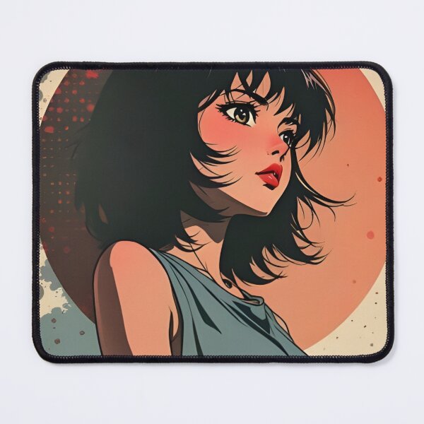 Item preview, Poster anime retro girl designed and sold by RadiantGraphics.