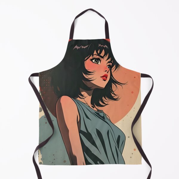 Item preview, Poster anime retro girl designed and sold by RadiantGraphics.