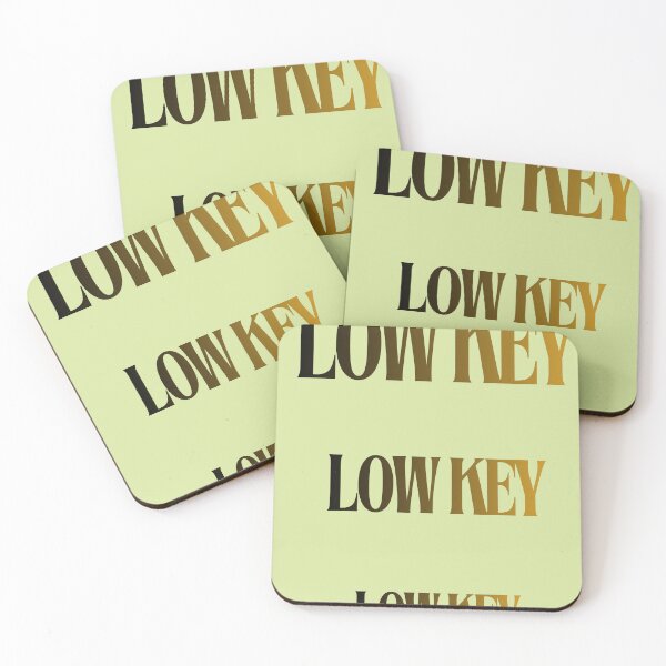 Item preview, Low Key - Minimalist Gradient Typography Art designed and sold by Extremeallie.