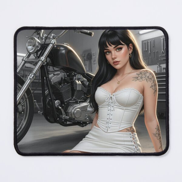 Item preview, Biker Babe01 designed and sold by edgecreative.