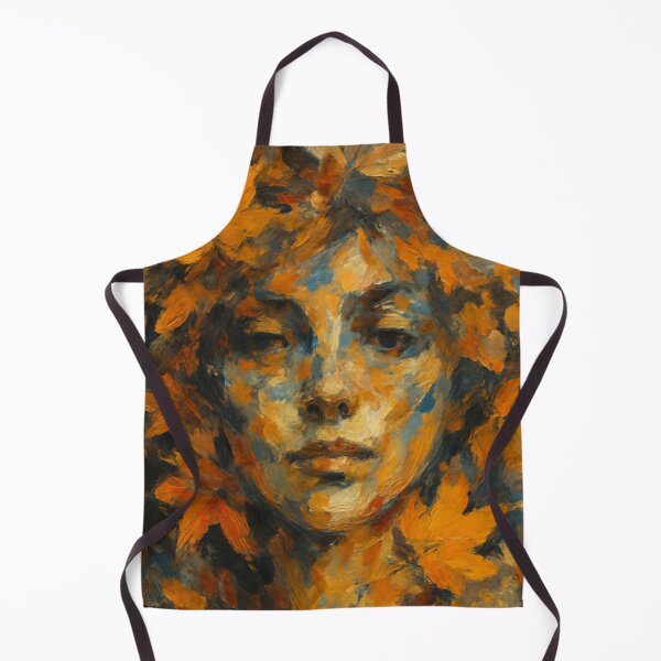 Item preview, Autumn Face Art with Painted Shadows T-Shirt designed and sold by chomdesign.