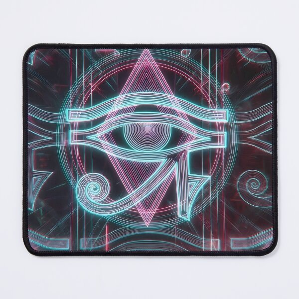 Item preview, Neon Light Symbols, Cyberpunk Egyptian Hieroglyphics, symmetrical textures (image size 8320x12480) designed and sold by Digital-Davinci.