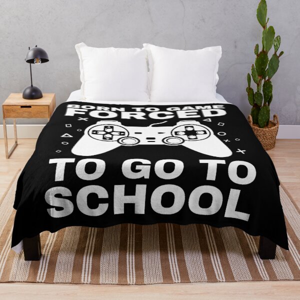 Item preview, Born To Game Forced To Go To School designed and sold by ChantelNicole.