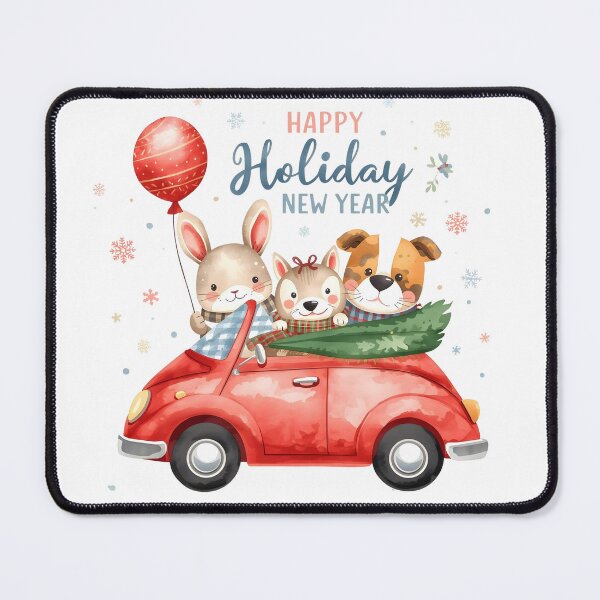 Item preview, Animal friends are riding a bus. Big adventure. Decor for children's room, poster, postcard, drawing on a T-shirt. Watercolor illustration. designed and sold by PWDigitalArt.