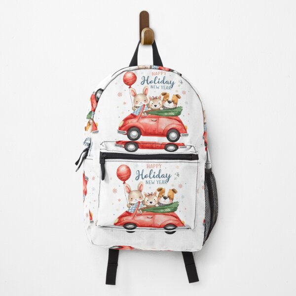 Item preview, Animal friends are riding a bus. Big adventure. Decor for children's room, poster, postcard, drawing on a T-shirt. Watercolor illustration. designed and sold by PWDigitalArt.