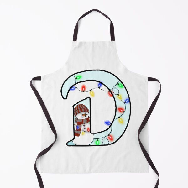 Item preview, Holiday themed letter D designed and sold by Artistkhg.