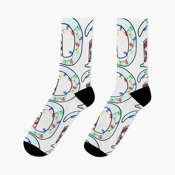 Item preview, Holiday themed letter D designed and sold by Artistkhg.