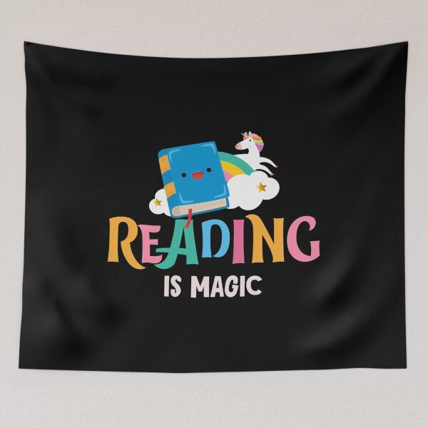 Item preview, Reading Is Magic Book Lover Design designed and sold by MonicaSophie.