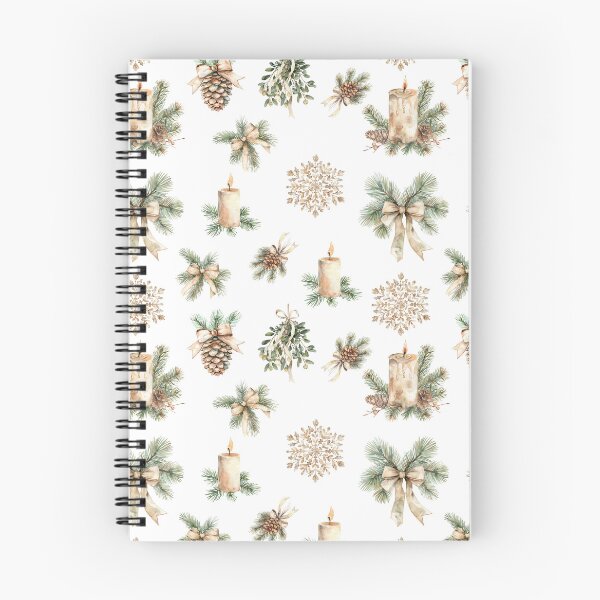 Item preview, Rustic Cottage Christmas Pattern designed and sold by Honey Myrtle Studio.