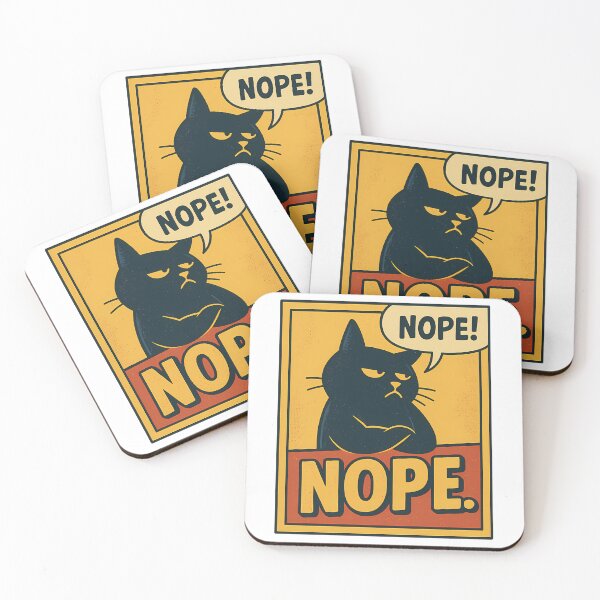 Item preview, Grumpy Cat Says Nope designed and sold by Ignited-Designs.