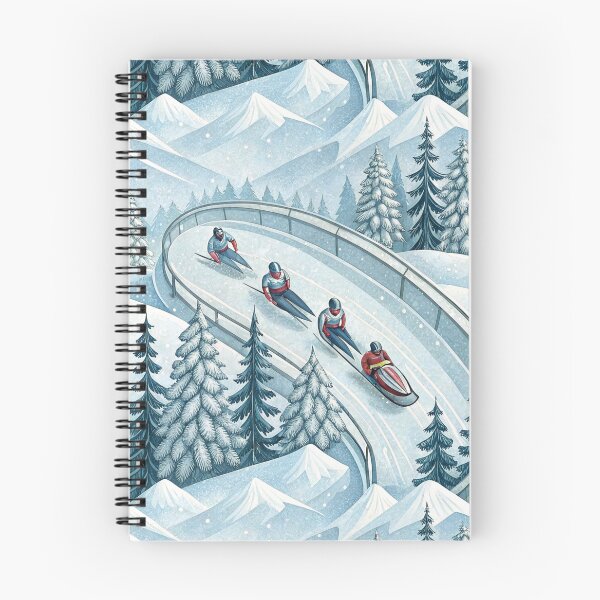 Item preview,  Luge - winter sport  designed and sold by justrachna.