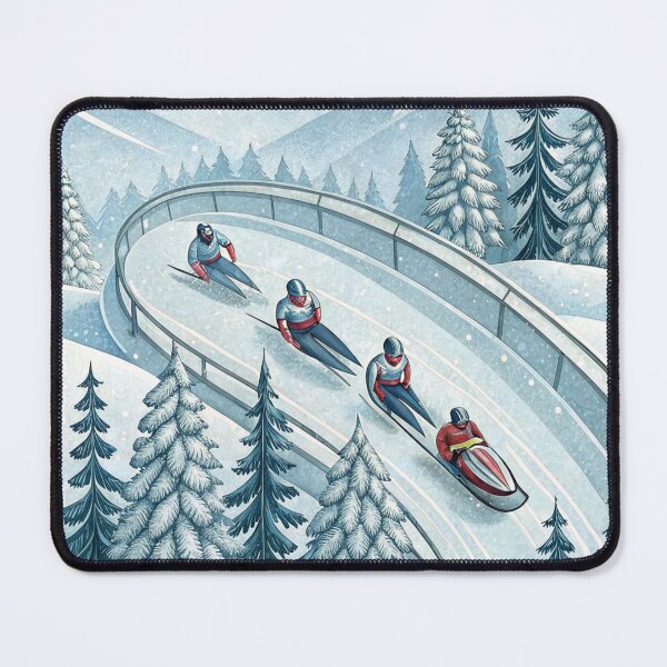 Item preview, Luge - winter sport designed and sold by justrachna.