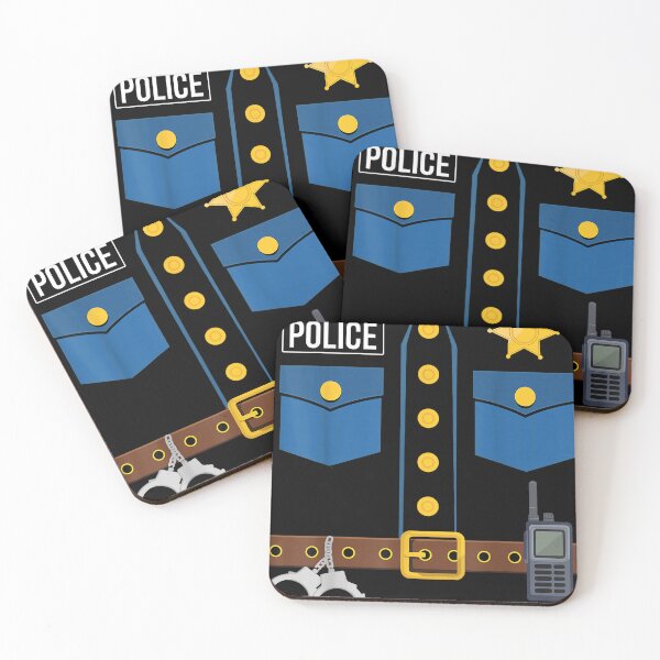 Item preview, Playful Police Officer Illustration designed and sold by Mehouter54.