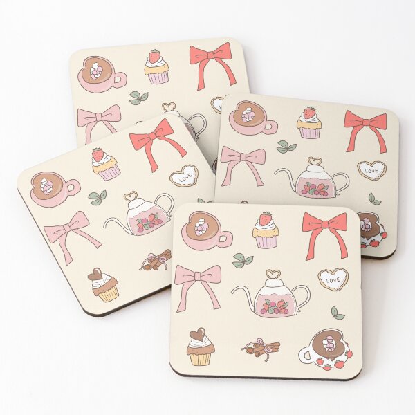 Item preview, Strawberry cafe treats (Cream) designed and sold by HarunaMcDesigns.