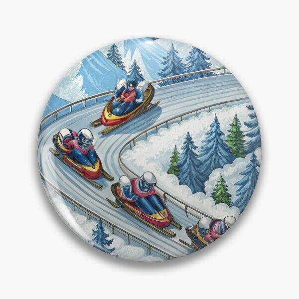 Item preview, Luge - winter sport  designed and sold by justrachna.