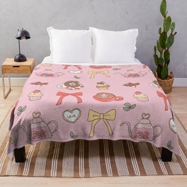 Item preview, Strawberry cafe treats (Strawberry Pink) designed and sold by HarunaMcDesigns.