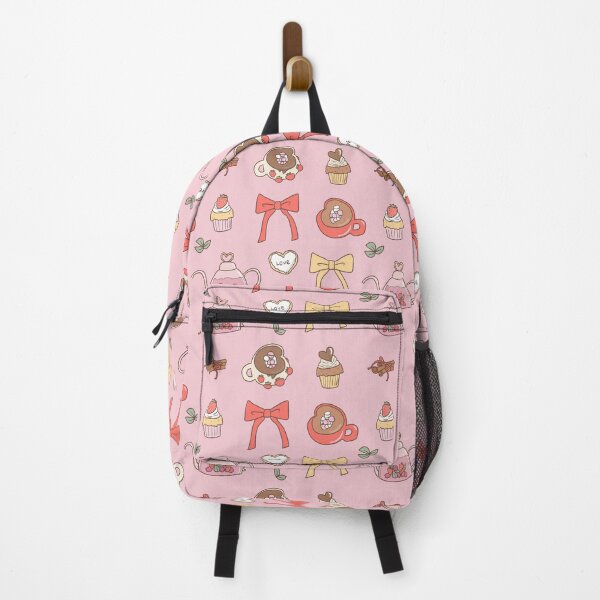 Item preview, Strawberry cafe treats (Strawberry Pink) designed and sold by HarunaMcDesigns.