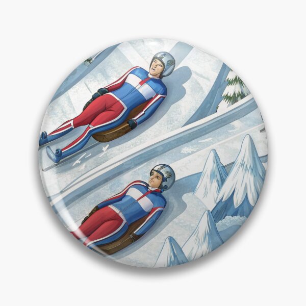 Item preview,  Luge - winter sport  designed and sold by justrachna.