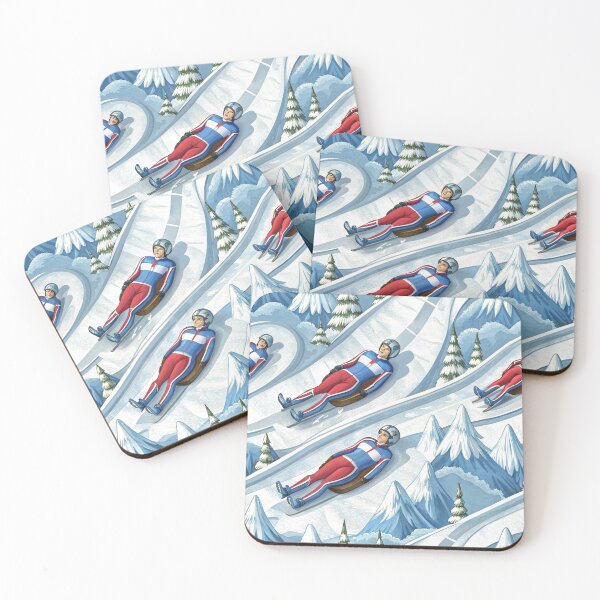Item preview,  Luge - winter sport  designed and sold by justrachna.
