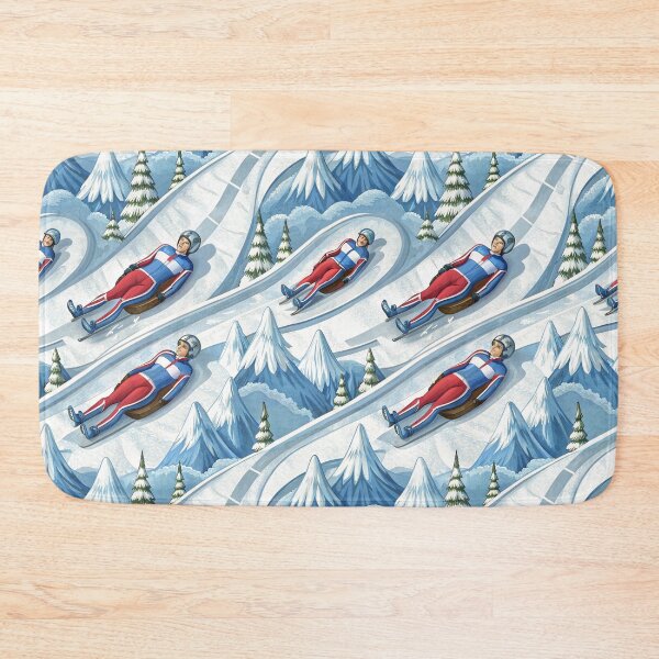 Item preview,  Luge - winter sport  designed and sold by justrachna.