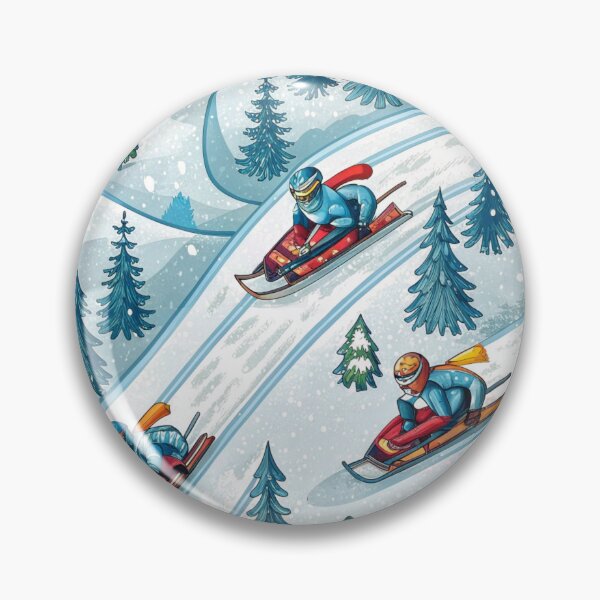Item preview,  Luge - winter sport  designed and sold by justrachna.