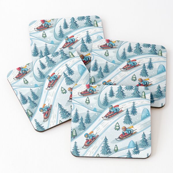Item preview,  Luge - winter sport  designed and sold by justrachna.