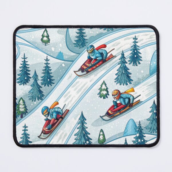 Item preview, Luge - winter sport designed and sold by justrachna.
