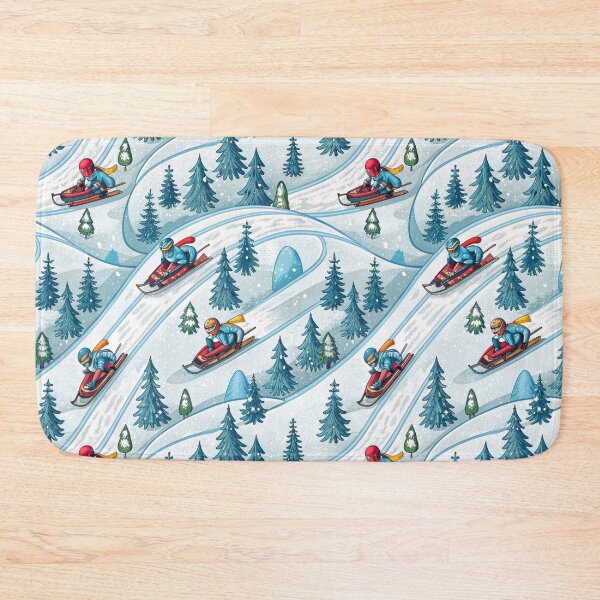 Item preview,  Luge - winter sport  designed and sold by justrachna.
