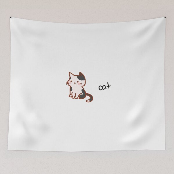 Item preview, Cat doodle design perfect for Christmas & new year gift designed and sold by ChocoCafeShop.