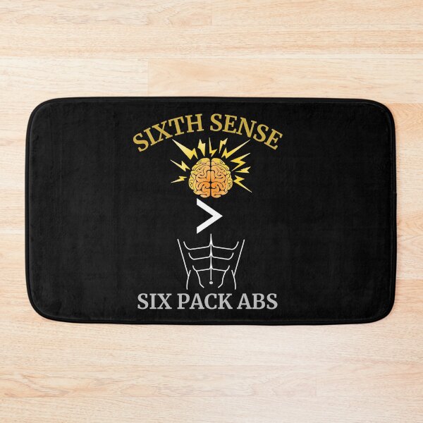 Item preview, Sixth Sense> Six Pack Abs. Mind over Body designed and sold by rebuZZ-Apparels-The Minimalistic Buzz.