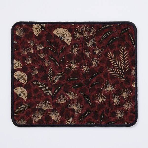 Item preview, Golden Botanical Midnight Pattern designed and sold by farzan-design.