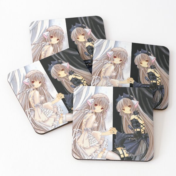Item preview, Light & Dark Doll Twins – Pastel vs Gothic Anime Aesthetic Illustration designed and sold by bunnyreeaa.