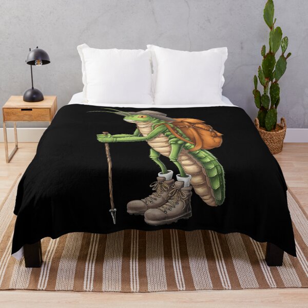 Item preview, Funny Hiking Grasshopper Graphic Camping Lover Hiking designed and sold by LindaRuby1.
