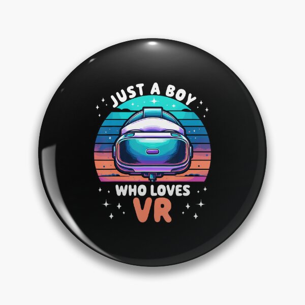 Item preview, Just A Boy Who Loves Vr Cute Virtual Reality Gaming Game designed and sold by DoraBlanche.
