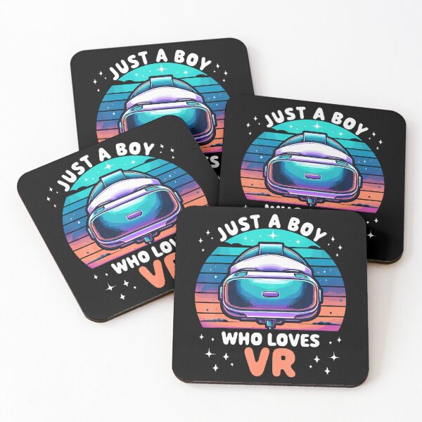 Item preview, Just A Boy Who Loves Vr Cute Virtual Reality Gaming Game designed and sold by DoraBlanche.