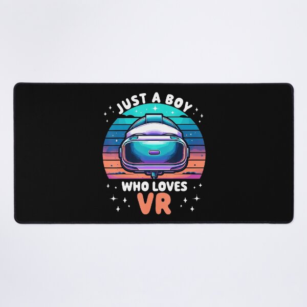 Item preview, Just A Boy Who Loves Vr Cute Virtual Reality Gaming Game designed and sold by DoraBlanche.