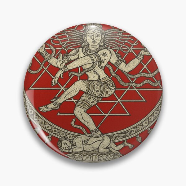 Item preview, Cosmic Dance of Shiva – Detailed Indian Line Illustration designed and sold by COSAIRe.