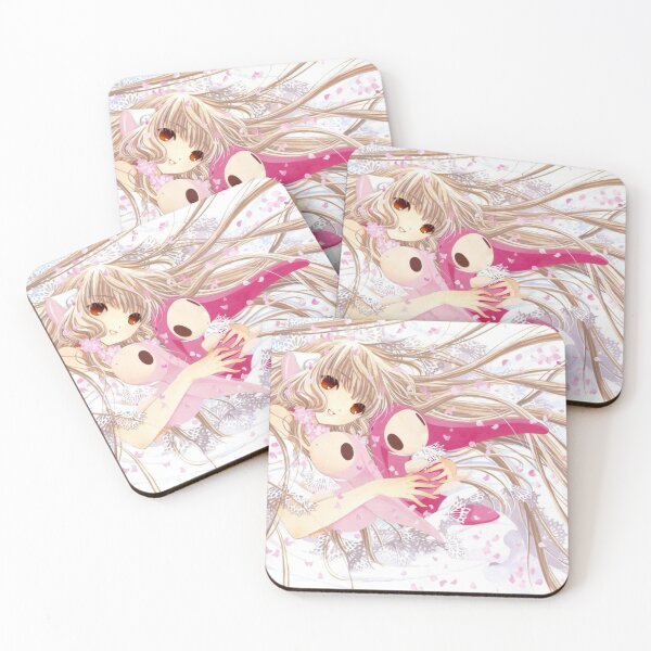 Item preview, Petal Dream Girl – Soft Pastel Anime Illustration with Plush Companion designed and sold by bunnyreeaa.