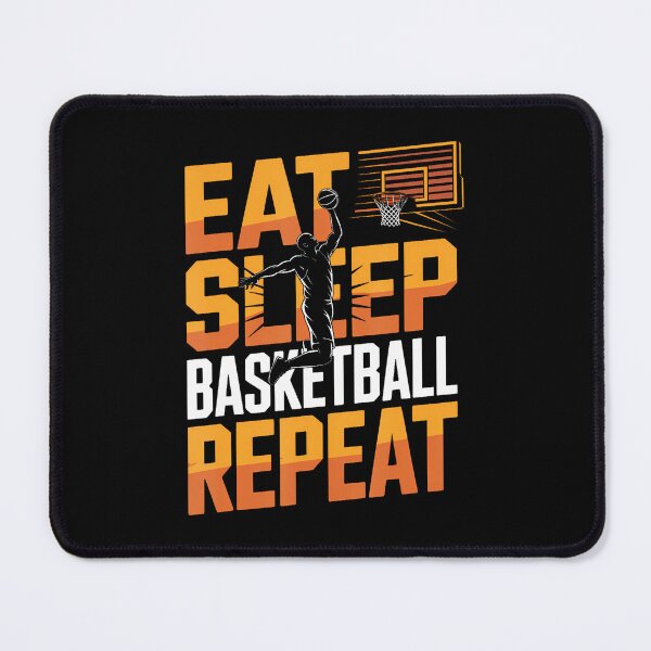 Item preview, Eat Sleep Basketball Repeat Player Boys Girls Basketball designed and sold by LindaRuby1.