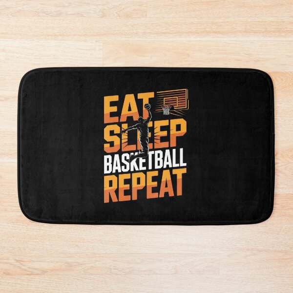 Item preview, Eat Sleep Basketball Repeat Player Boys Girls Basketball designed and sold by LindaRuby1.