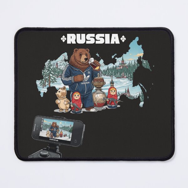 Item preview, Funny Russian Bear Matryoshka Russia Meme T-Shirt Design designed and sold by TitanRN.