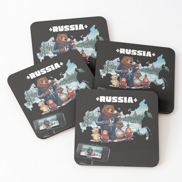 Item preview, Funny Russian Bear Matryoshka Russia Meme T-Shirt Design designed and sold by TitanRN.