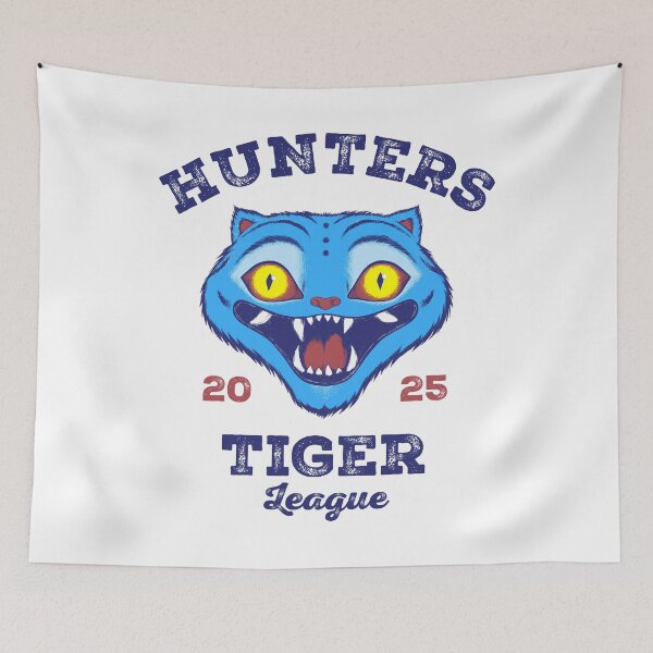 Item preview, Hunters Tiger League designed and sold by ALFBOCREATIVE.