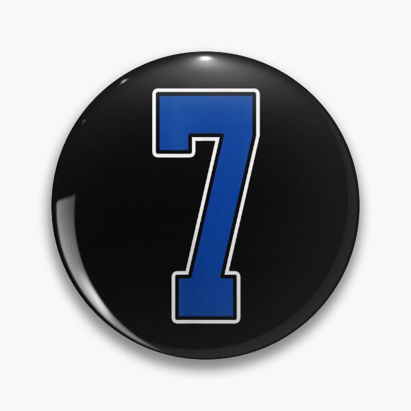Item preview, Royal Blue & White Number 7 Jersey Design designed and sold by Camvintat93.