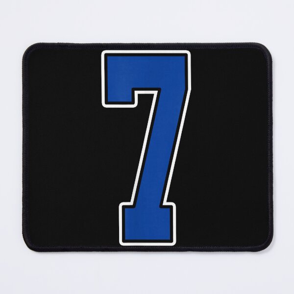 Item preview, Royal Blue & White Number 7 Jersey Design designed and sold by Camvintat93.